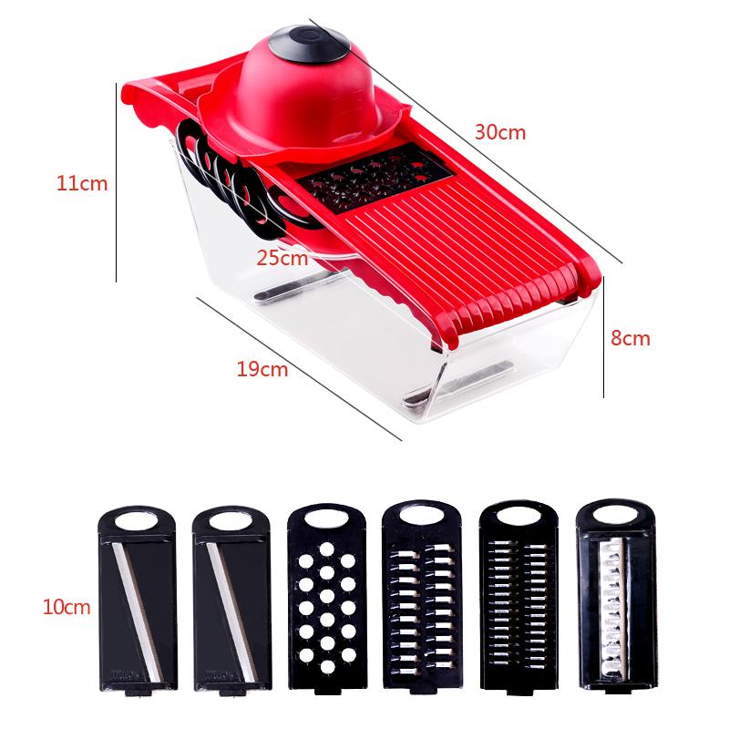 Multifunction 6 Blades Kitchen Slicer - Mateo Starr