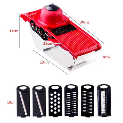 Multifunction 6 Blades Kitchen Slicer - Mateo Starr