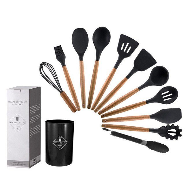 Non Stick Pot Spatula And Spoon - Mateo Starr