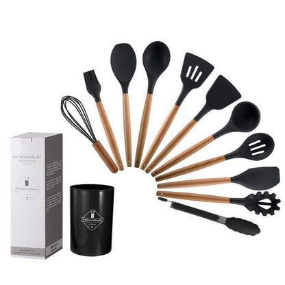 Non Stick Pot Spatula And Spoon - Mateo Starr