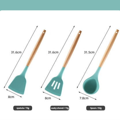 Non Stick Pot Spatula And Spoon - Mateo Starr