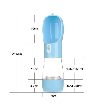 Pet Dog Water Bottle Feeder - Mateo Starr