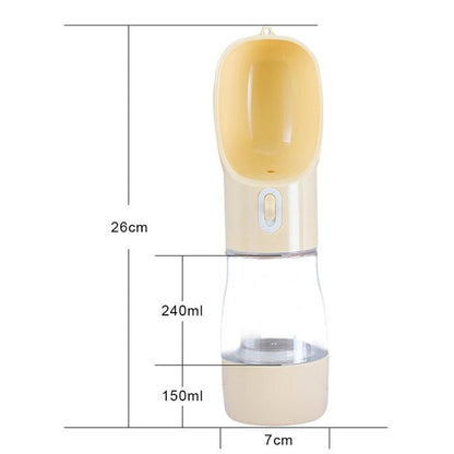 Pet Dog Water Bottle Feeder - Mateo Starr