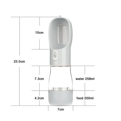 Pet Dog Water Bottle Feeder - Mateo Starr
