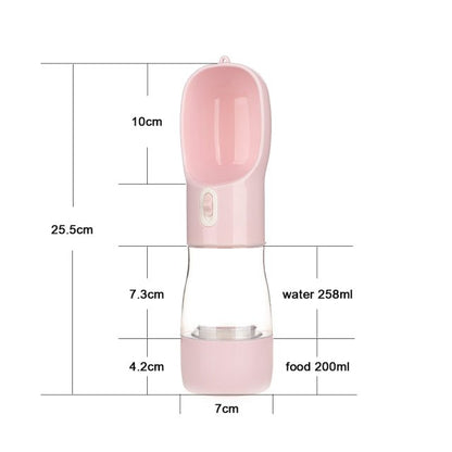 Pet Dog Water Bottle Feeder - Mateo Starr