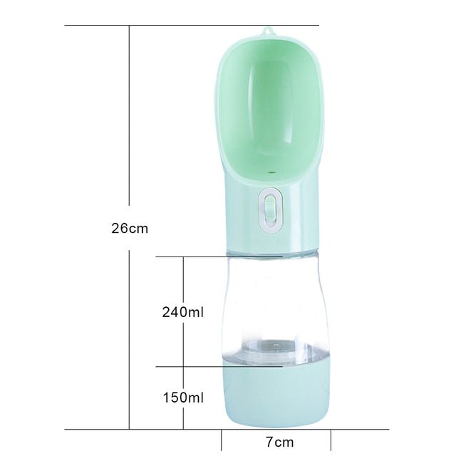 Pet Dog Water Bottle Feeder - Mateo Starr