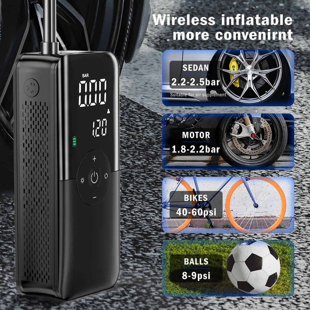 Portable Inflator Pump - Mateo Starr