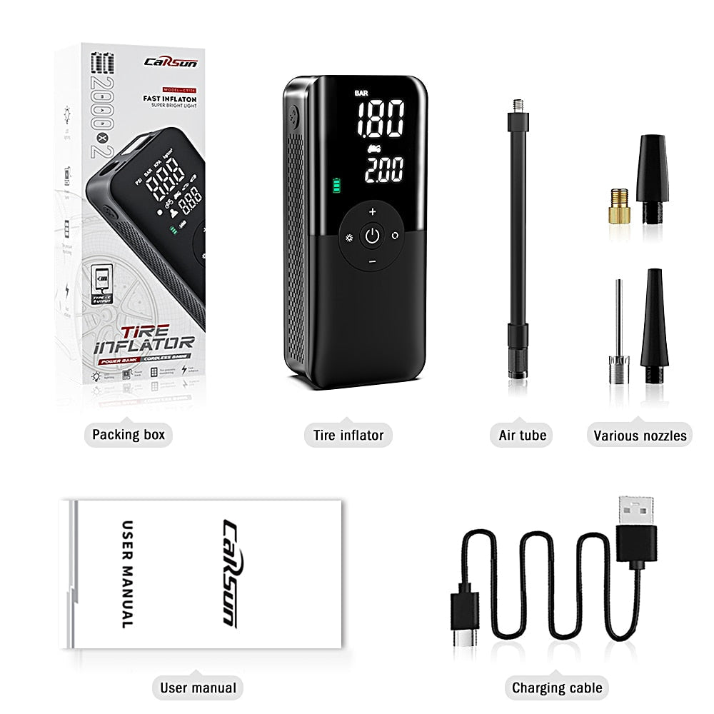 Portable Inflator Pump - Mateo Starr
