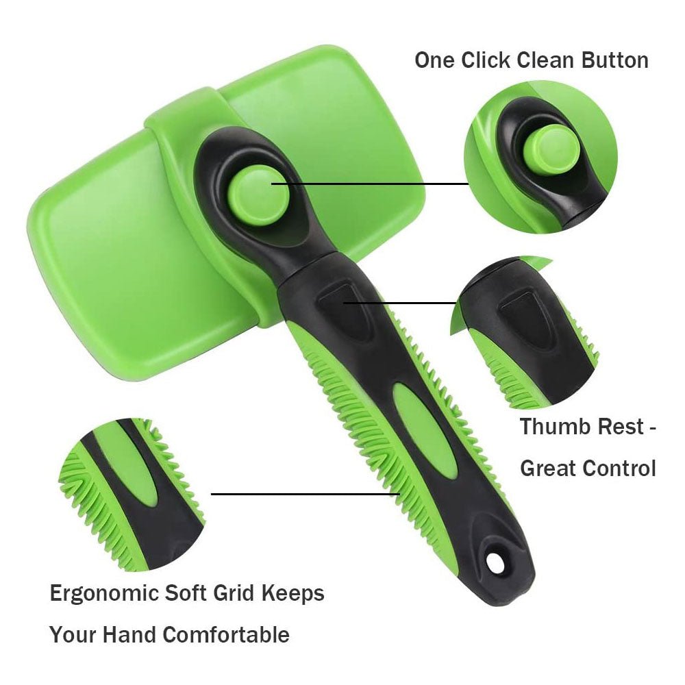 Self Cleaning Dog Brush - Mateo Starr