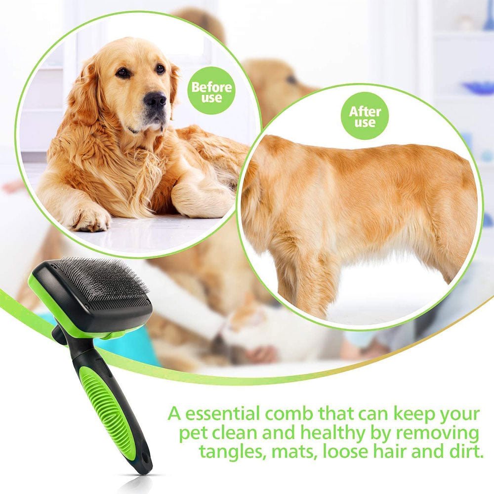 Self Cleaning Dog Brush - Mateo Starr