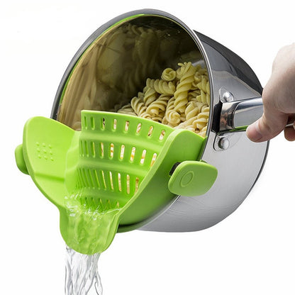 Silicone Kitchen Snap N Strain Filter - Mateo Starr