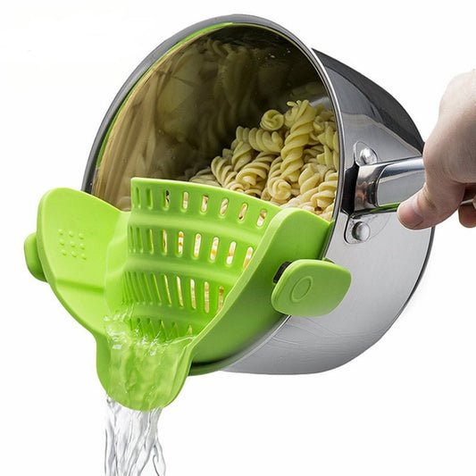 Silicone Kitchen Snap N Strain Filter - Mateo Starr
