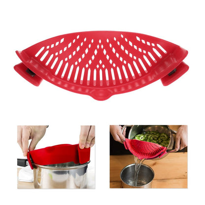Silicone Kitchen Snap N Strain Filter - Mateo Starr