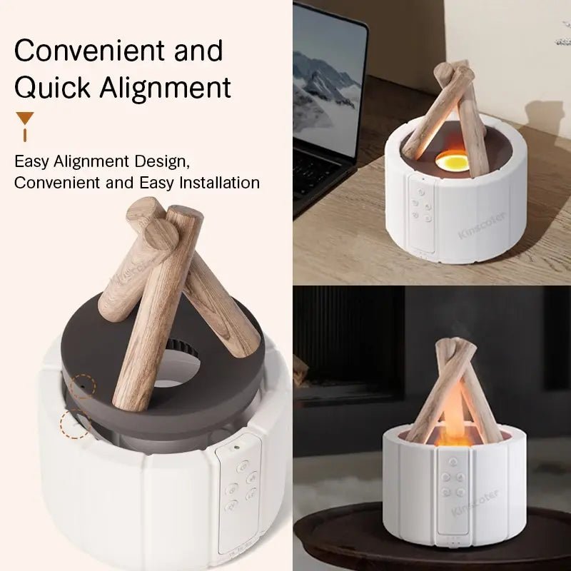 Simulated Flame Aroma Diffuser - Mateo Starr