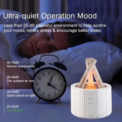 Simulated Flame Aroma Diffuser - Mateo Starr