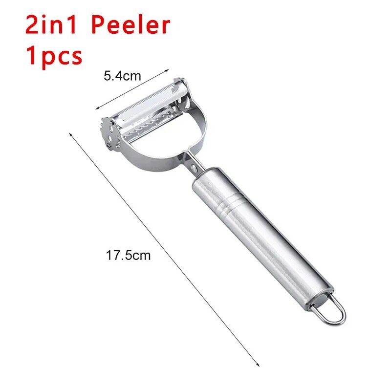Stainless Steel Kitchen Vegetable Peeler - Mateo Starr