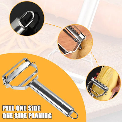 Stainless Steel Kitchen Vegetable Peeler - Mateo Starr