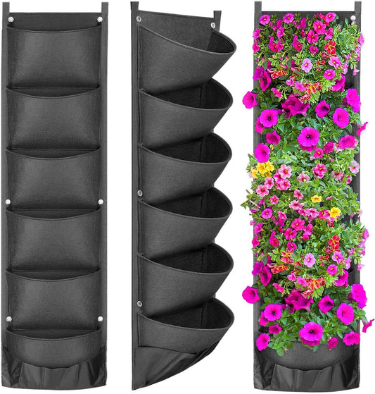Vertical Hanging Garden Flower Pots - Mateo Starr