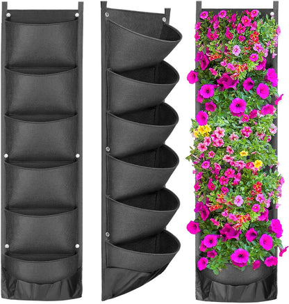 Vertical Hanging Garden Flower Pots - Mateo Starr