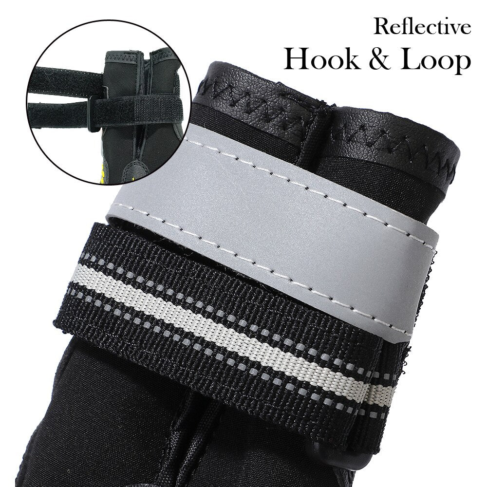 Waterproof Reflective Dog Boots - Mateo Starr