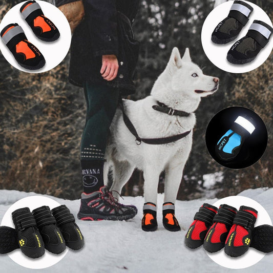 Waterproof Reflective Dog Boots - Mateo Starr